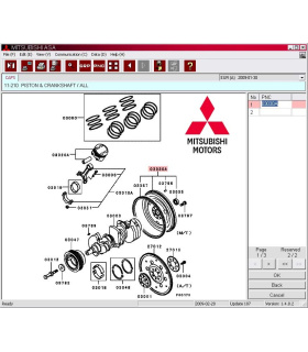 نرم افزار کاتالوگ شماره فنی میتسوبیشی Mitsubishi ASA