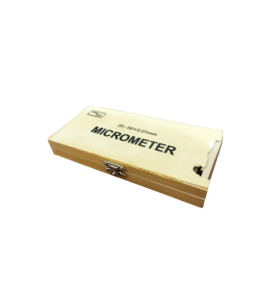 جعبه باز | میکرومتر خارج سنج 25 تا 50 میلی متر SHOKA با تبدیل 0 تا 25
