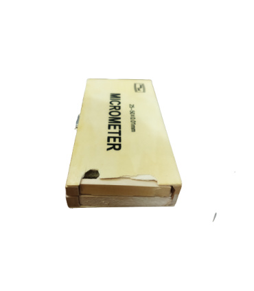 جعبه باز | میکرومتر خارج سنج 25 تا 50 میلی متر SHOKA با تبدیل 0 تا 25