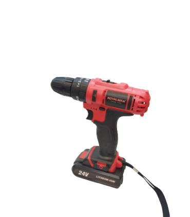 دریل شارژی رویال مکس ROYALMAX  مدل HAMMER دو باتری