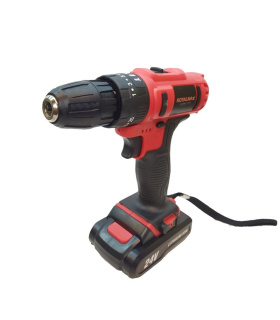 دریل شارژی رویال مکس ROYALMAX  مدل HAMMER دو باتری