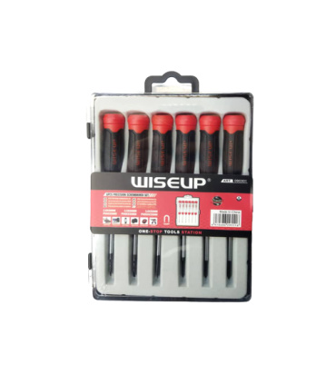 پیچ گوشتی 6 عددی ساعتی WISEUP مدل ART:090301