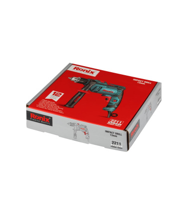 دریل 13 چکشی 600 وات رونیکس RONIX مدل 2211
