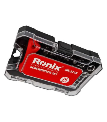 مجموعه 24 عددی پیچ گوشتی جغجغه ای و سری بکس رونیکس RONIX مدل RH-2715