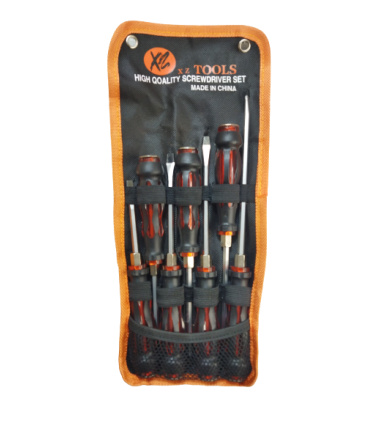 پیچ گوشتی 7 عددی ضربه خور XZTOOLS