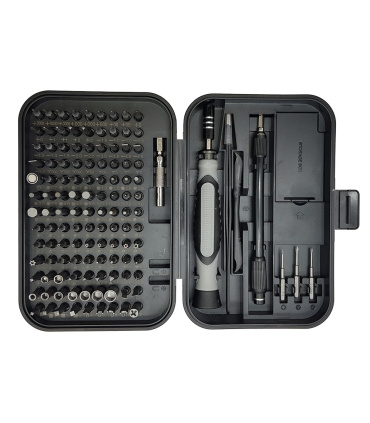 ست پیچ گوشتی 130 عددی تعمیر موبایل JAKEMY مدل NO-840130