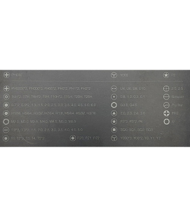 ست پیچ گوشتی 130 عددی تعمیر موبایل JAKEMY مدل NO-840130