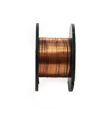 سیم مسی لاکی 0.1mm قرقره 10متری