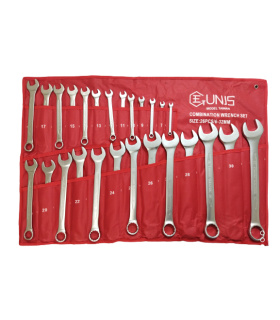 ست آچار 26 عددی یکسر تخت یکسر رینگی GEUNIS کروم وانادیوم