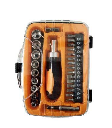 ست بیت و بکس 27 پارچه YXB مدل XS-008 درایو 1/4