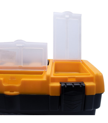 جعبه ابزار بلند قفل پلاستیکی مهر پلاستیک MEHR مدل JPT-16 سایز 16 اینچ