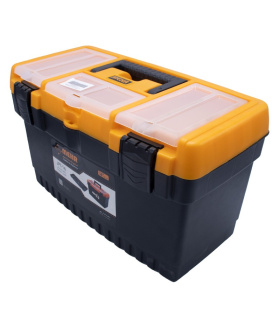 جعبه ابزار بلند قفل پلاستیکی مهر پلاستیک MEHR مدل JPT-16 سایز 16 اینچ