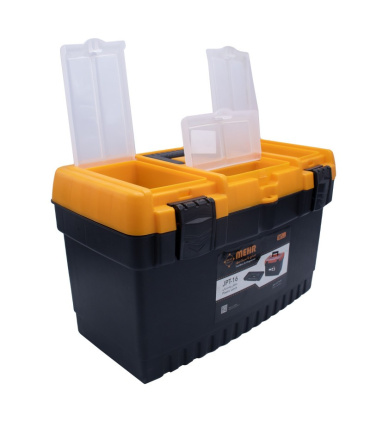 جعبه ابزار بلند قفل پلاستیکی مهر پلاستیک MEHR مدل JPT-16 سایز 16 اینچ