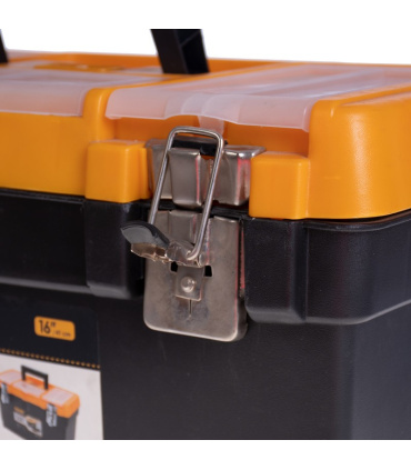 جعبه ابزار بلند قفل فلزی مهر پلاستیک MEHR مدل JMT-16 سایز 16 اینچ