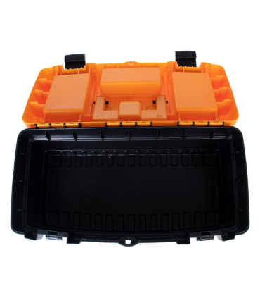 جعبه ابزار بلند قفل پلاستیکی مهر پلاستیک MEHR مدل PT-16 سایز 16 اینچ