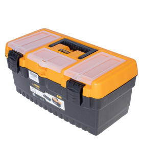 جعبه ابزار بلند قفل پلاستیکی مهر پلاستیک MEHR مدل PT-16 سایز 16 اینچ