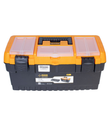 جعبه ابزار بلند قفل پلاستیکی مهر پلاستیک MEHR مدل PT-16 سایز 16 اینچ