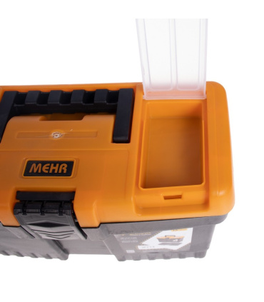 جعبه ابزار بلند قفل پلاستیکی مهر پلاستیک MEHR مدل JPT13 سایز 13 اینچ