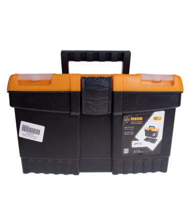 جعبه ابزار بلند قفل پلاستیکی مهر پلاستیک MEHR مدل JPT13 سایز 13 اینچ