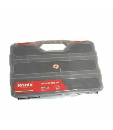 جعبه ابزار پلاستیکی اورگانایزر 12 اینچ رونیکس RONIX مدل RH-9128