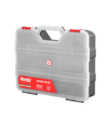جعبه ابزار پلاستیکی اورگانایزر 12 اینچ رونیکس RONIX مدل RH-9128
