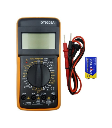 مولتی متر دیجیتال مدل DT9205A