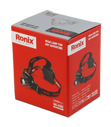 چراغ پیشانی کوه نوردی رونیکس RONIX مدل RH-4280