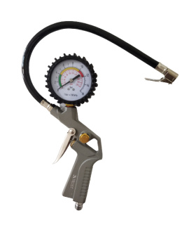 درجه باد / گیج باد / فشارسنج باد لاستيک مدل کارگاهی 1/4 TRUST TOOLS