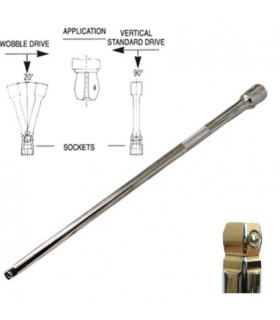 رابط ، واسطه و کمک بکس 22 سانتی  BERGEN درایو 1/4