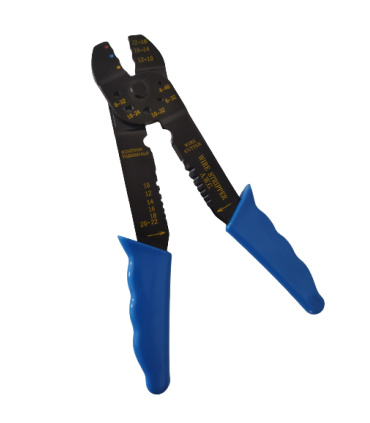 انبر سیم لخت کن ، پرچ کن سر سیم و پیچ قطع کن A.W.G