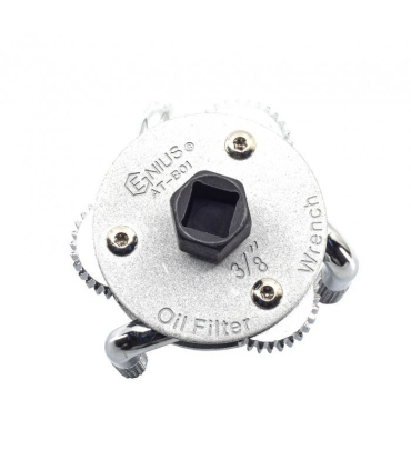 آچار فیلتر روغن سه شاخ رگلاژی درایو 1/2 جنیوس GENIUS مدل AT-B01