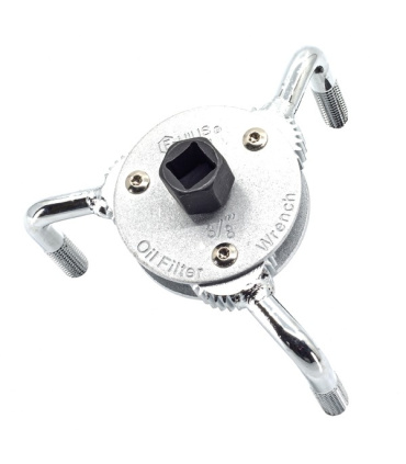 آچار فیلتر روغن سه شاخ رگلاژی درایو 1/2 جنیوس GENIUS مدل AT-B01