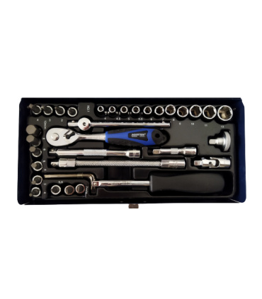 جعبه بکس 35 پارچه شش پر درایو 1/4 مارک مستر MASTER مدل BM235