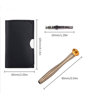 ست  پیچ گوشتی 25 عددی تعمیر موبایل با کیف چرمی مدل 25PCS