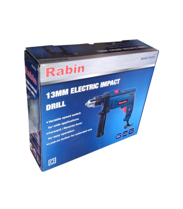 دریل چکشی 650 وات سایز 13 رابین RABIN مدل 1013 گارانتی دار