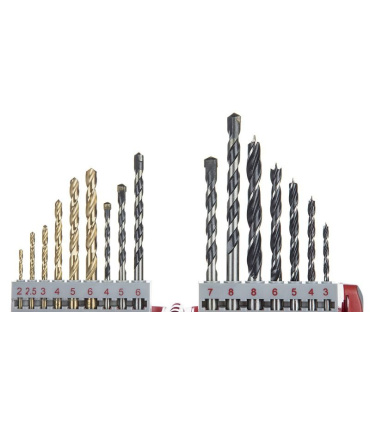 ست مته 16 عددی چوب ، فلز و الماسه T.A.M