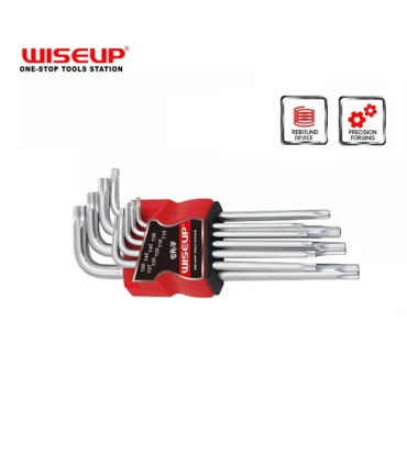 ست آلن تی T ستاره  9 عددی رو کارتی سوراخدار WISEUP مدل ART:032305 | فروش همکاری