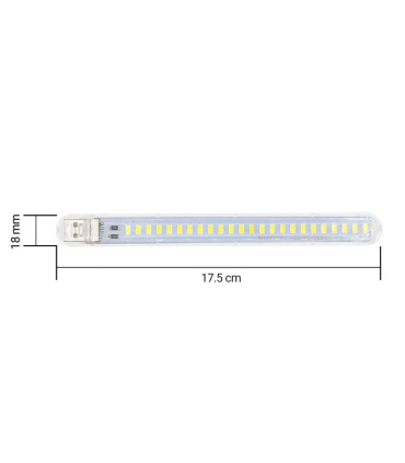 چراغ اضطراری USB LED با 24 ال ای دی مدل 24LED