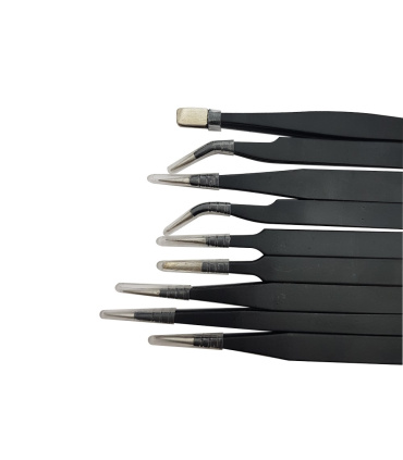 ست پنس 9 عددی آنتی استاتیک و ضد آب با کیف چرمی ESD-9