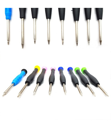 ست ابزار تعمیرات موبایل 25 عددی (اسپاتول،ساعتی،مکنده)مدل 25PCS