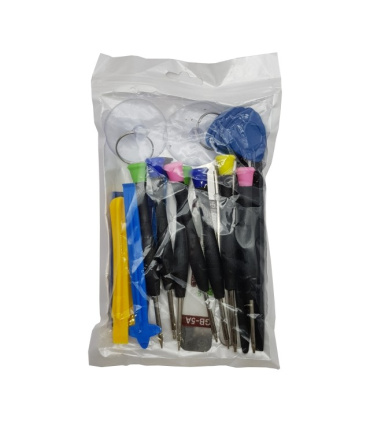 ست ابزار تعمیرات موبایل 25 عددی (اسپاتول،ساعتی،مکنده)مدل 25PCS