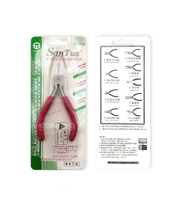 سیم چین 4 اینچ حرفه ای سانتوس SANTUS  مدل ST-410F قرمز