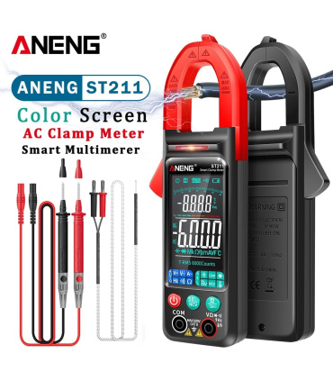 مولتی متر کلمپی دیجیتالی اتورنج هوشمند ANENG مدل ST211