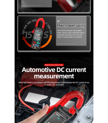 مولتی متر کلمپی AC/DC دیجیتالی اتورنج هوشمند ANENG مدل ST212