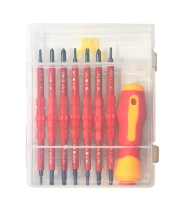 ست پیچ گوشتی عایق  8 عددی جولی 500 ولت مدل DG-1