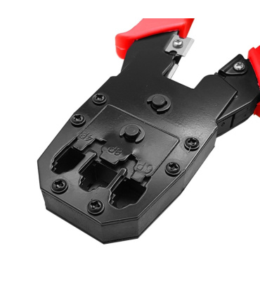 آچار پرس سرسوکت زن شبکه و تلفن DTEC مدل DT-315