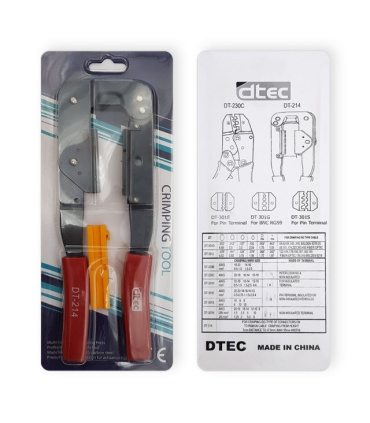 آچار پرس و سوکت زن کانکتور IDC دیتک DTEC مدل DT-214