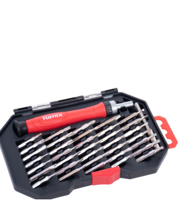 ست 37 عددی پیچ گوشتی ساعتی رونیکس مدل RH-2719