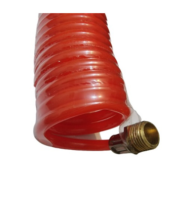 شیلنگ باد فنری 3.5 متری سایز 6*4 ( شلنگ داخل کابین ) دیانکو