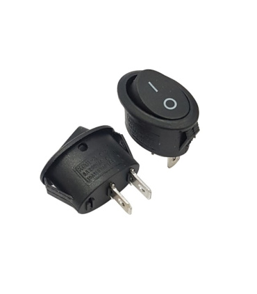 کلید راکر بیضی دوحالته 2 پین KCD7-101  | فروش تکی